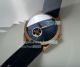 Replica Omega Seamaster Watch Blue Dial Yellow Gold Bezel Black Leather Strap 40mm (5)_th.jpg